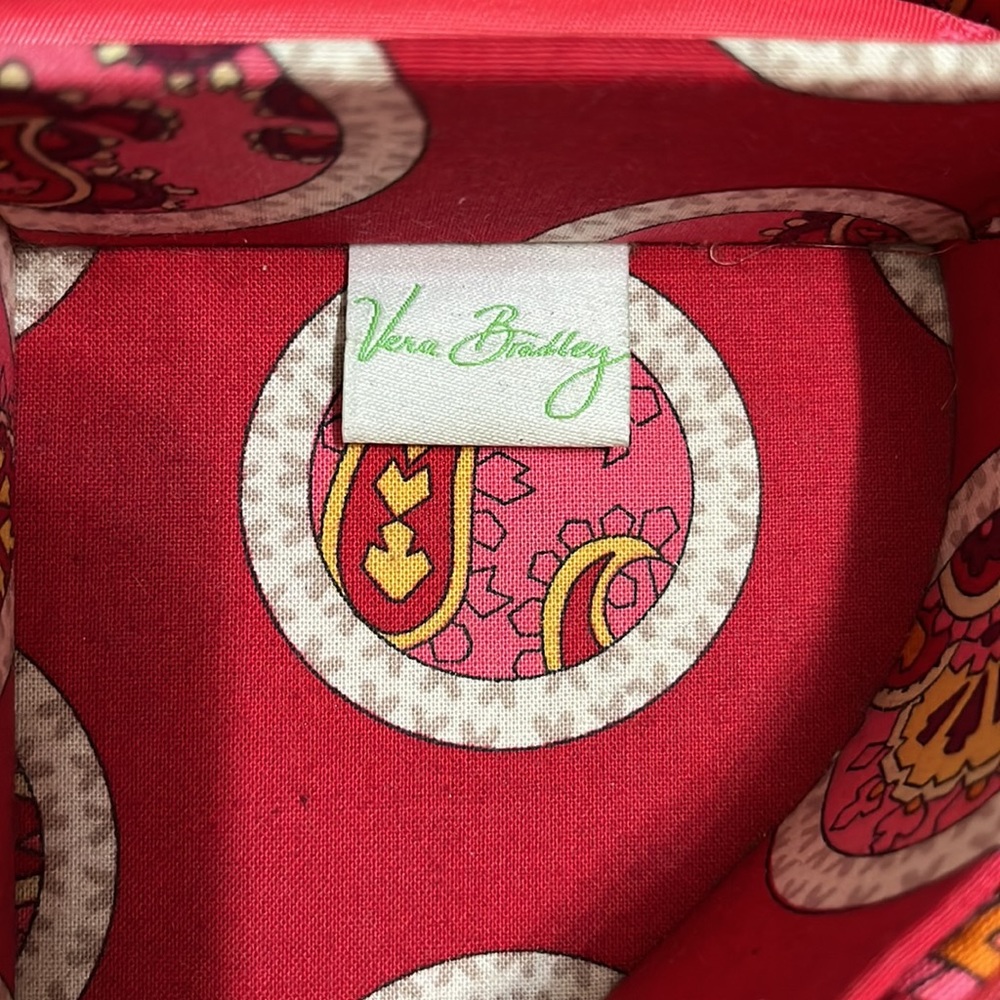 Vera Bradley quilted heart jewelry box - Picture 4 of 13